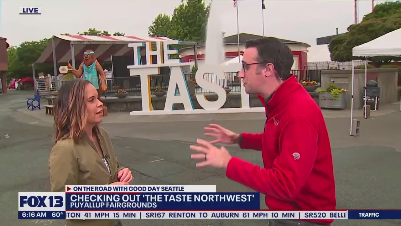 Checking out the Taste NW in Puyallup