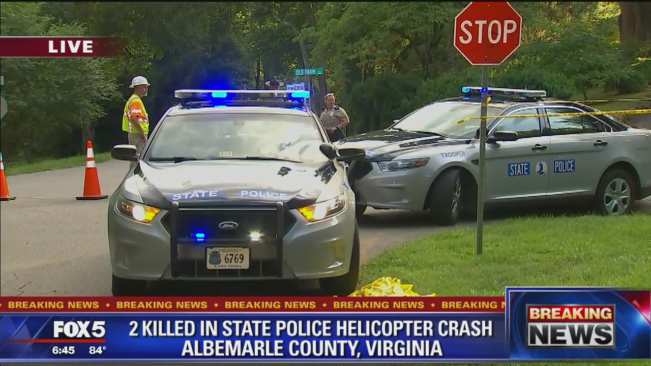 Two Killed in State Police Helicopter Crash