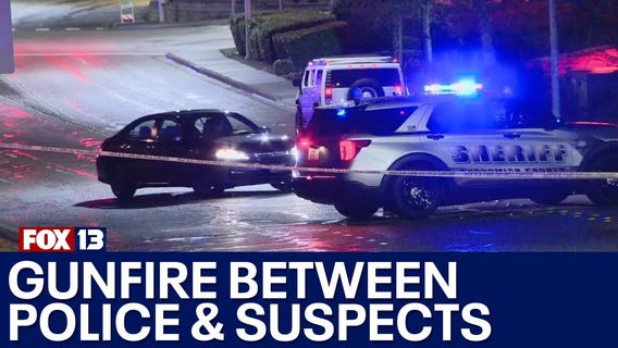Gunfire between Lynnwood Police, suspects