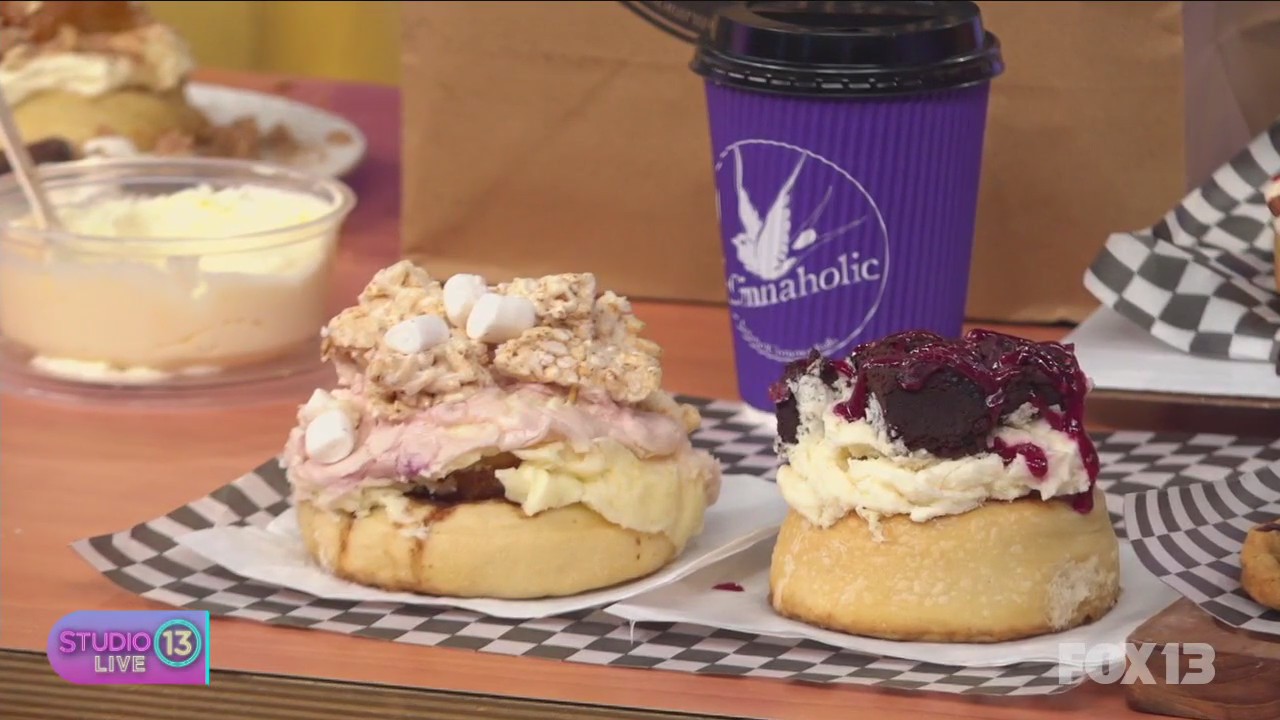 Cinnaholic in Capitol Hill features unique, vegan cinnamon rolls