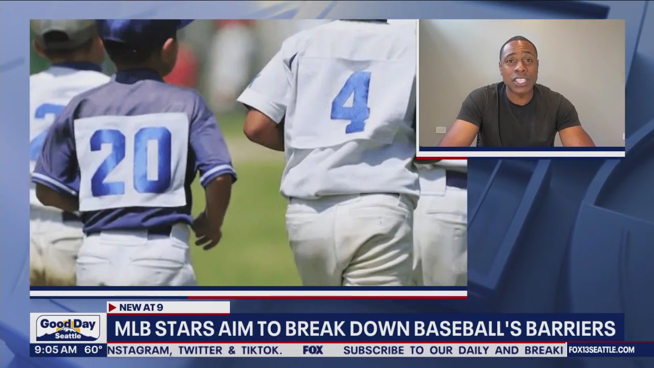 MLB stars aim to break down baseball's barriers
