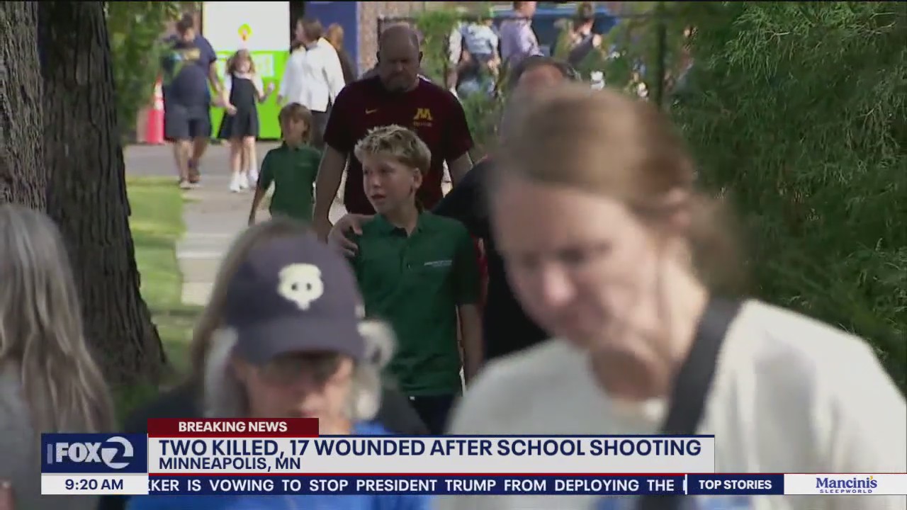 Shooting at Annunciation School: 2 children killed, 17 others hurt