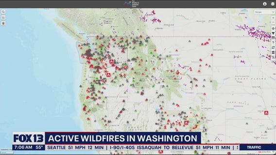 Washington state wildfire update