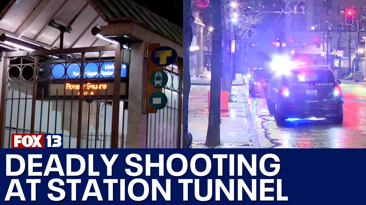 Deadly shooting in University Street station tunnel | FOX 13 Seattle