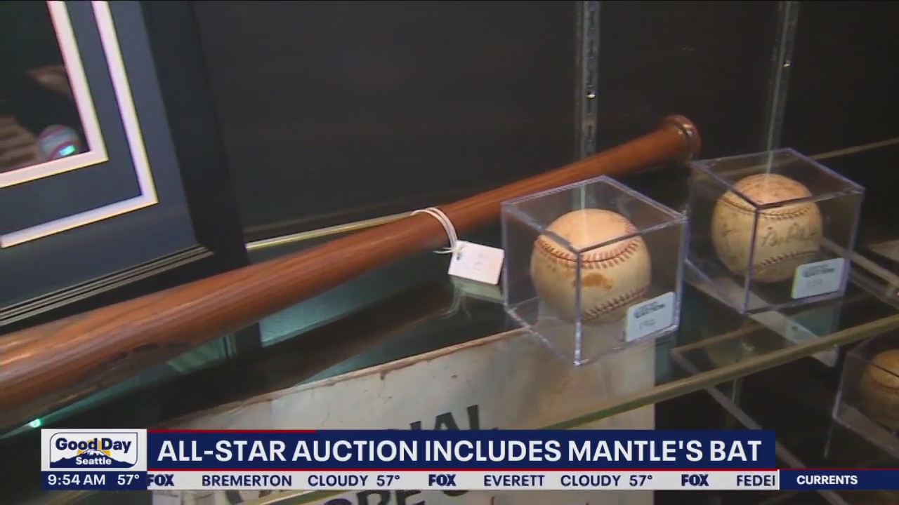 All-Star auction includes Mickey Mantle's bat