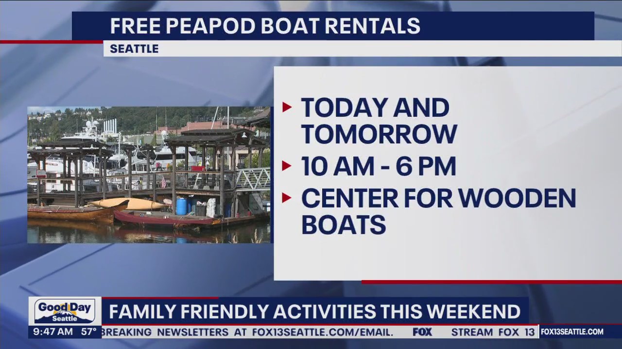 Family friendly activities this weekend