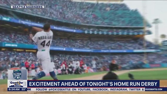 Excitement ahead of tonight's home run derby