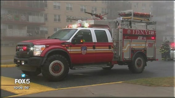 Rockaway apartment fire
