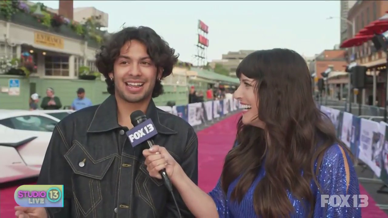 Xolo Maridue?a visits Seattle for All-Star Week ahead of 'Blue Beetle' release