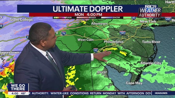 Weather Authority: Monday, 4 p.m. update