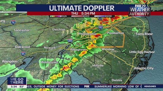 Weather Authority: Thursday, 5 p.m. update