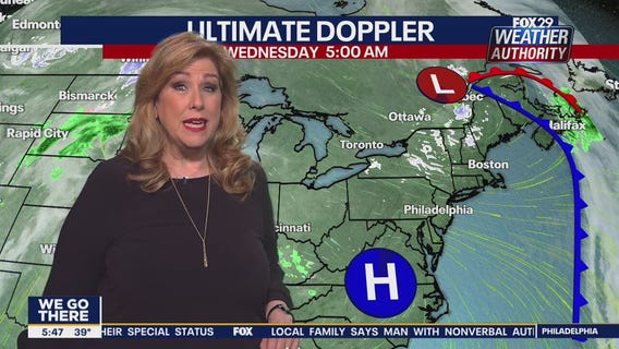 Weather Authority: Wednesday, 5 a.m. update