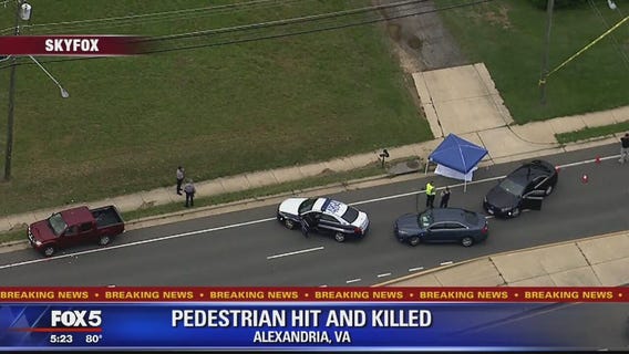 Female pedestrian struck and killed in Fairfax County