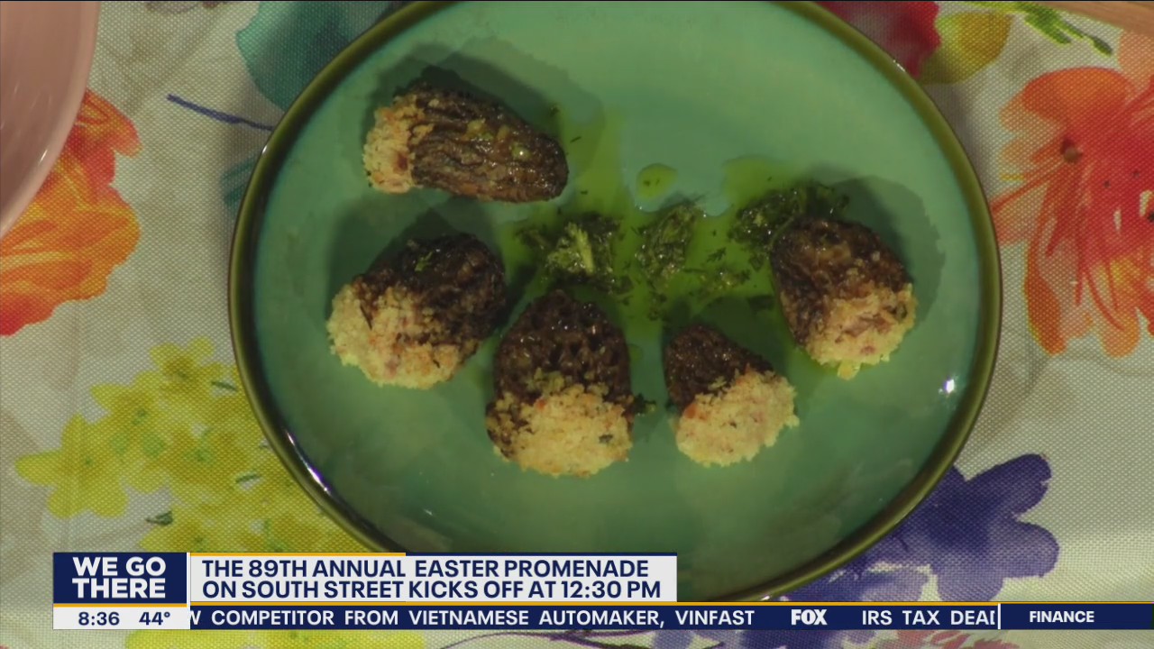 Celebrating Easter brunch at Bridget Foy's