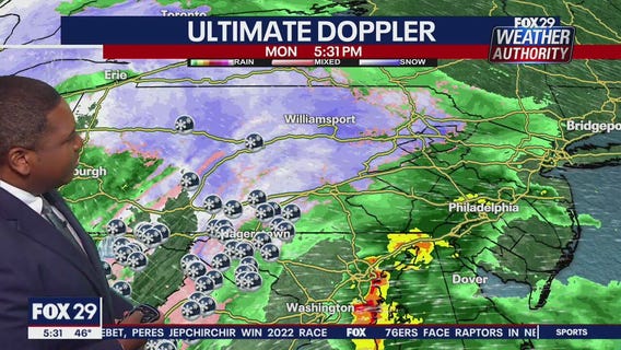 Weather Authority: Monday, 5 p.m. update