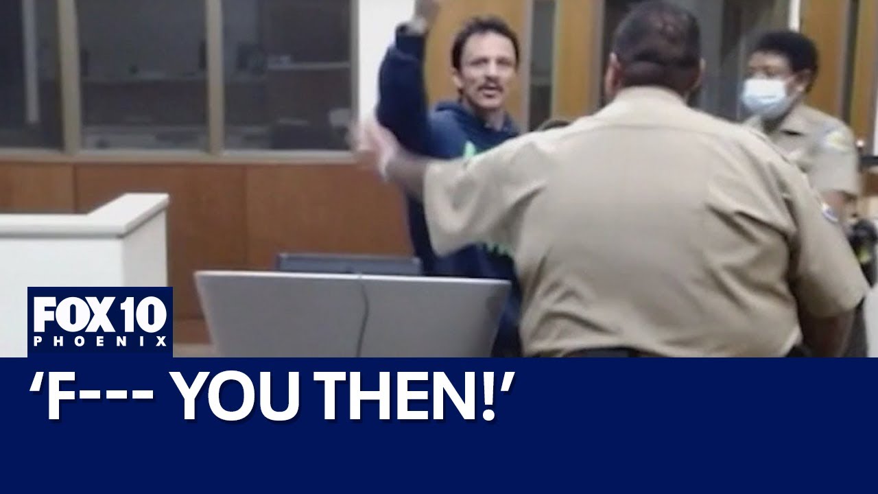 Man lashes out at AZ judge during hearing
