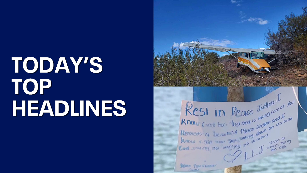 Plane crash near Cordes Lakes | FOX 10 Headlines Nov. 17 | FOX 10 Phoenix