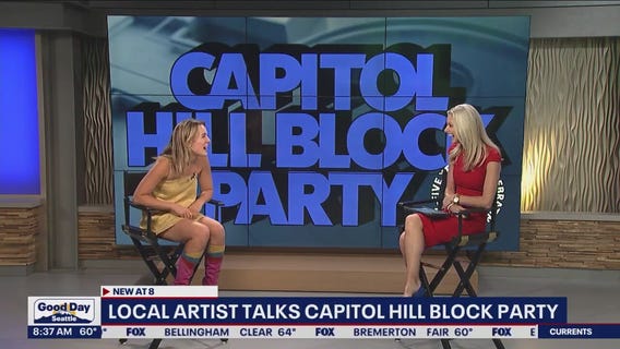 Local artist talks Capitol Hill Block Party
