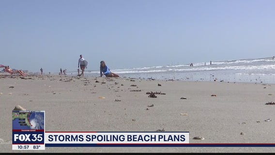 Isaias spoiling beach plans
