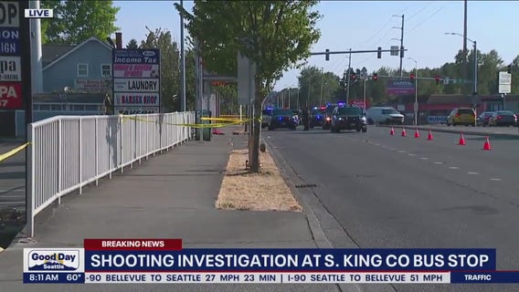 Shooting investigation at South King County bus stop