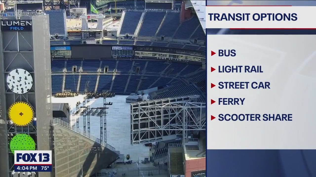 Getting to Lumen Field for Taylor Swift's Eras Tour this weekend