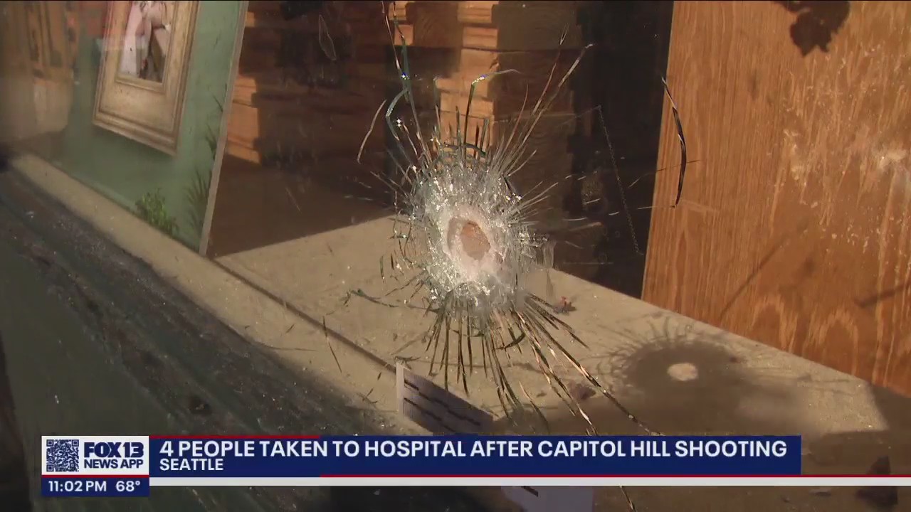 4 hospitalized after Capitol Hill shooting