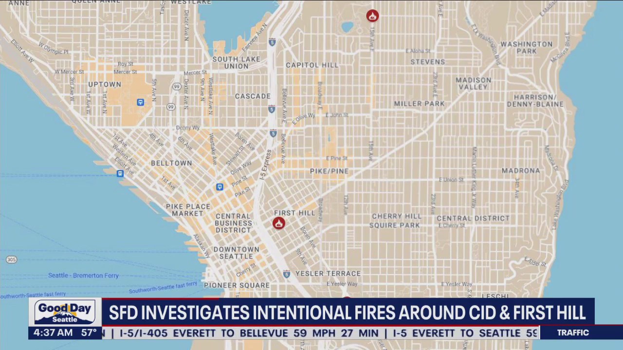 Seattle FD investigate intentionally set fires