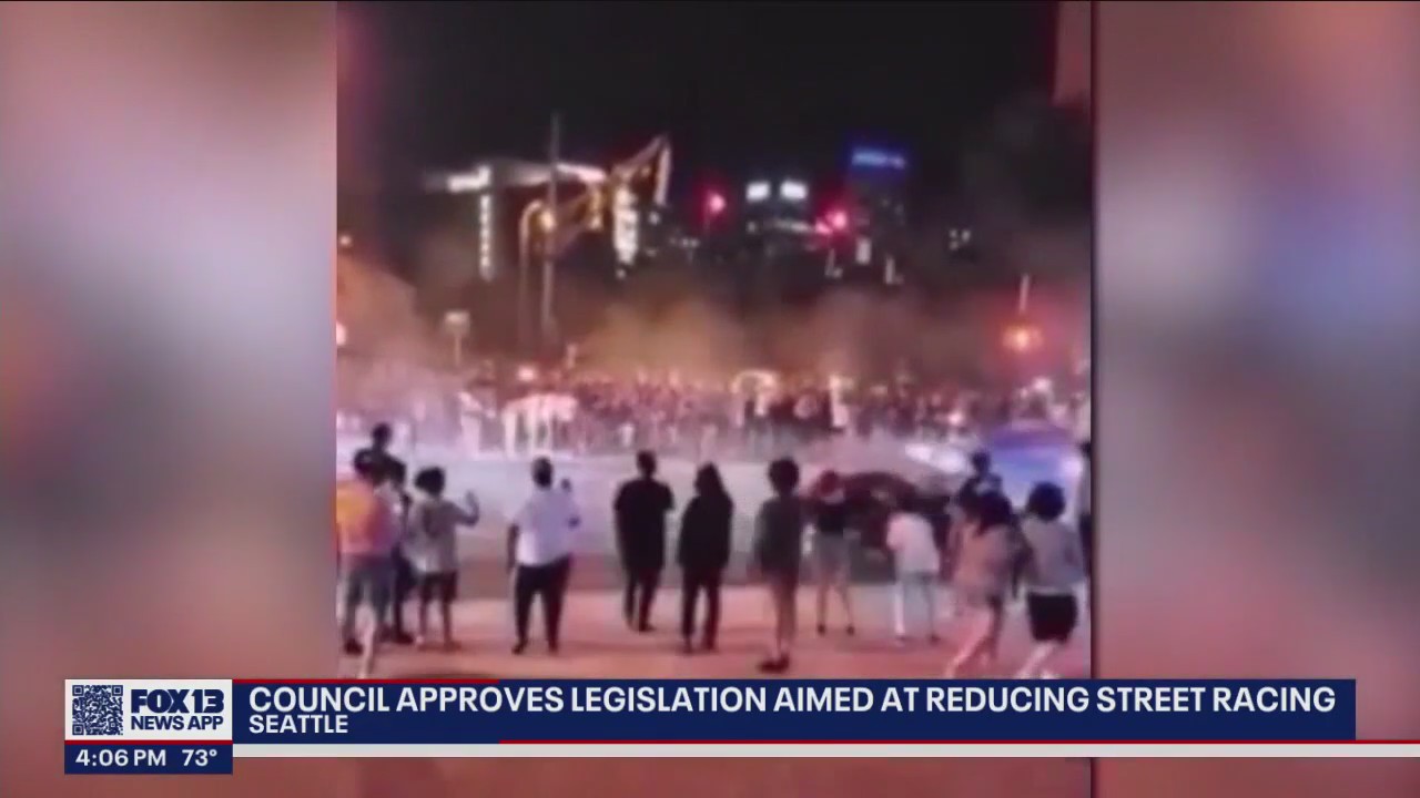 Seattle City Council votes to install speed enforcement cameras at popular street racing sites