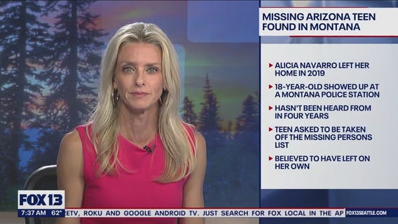 Missing AZ teen found in Montana