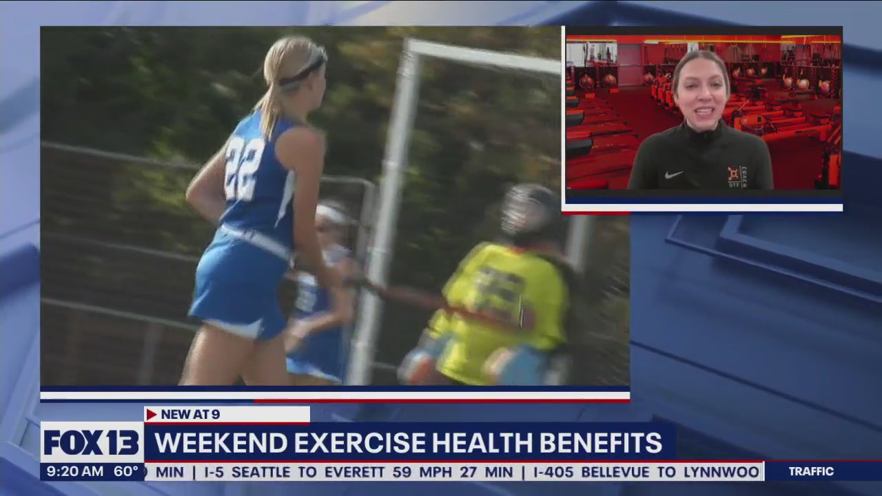 Weekend exercise health benefits