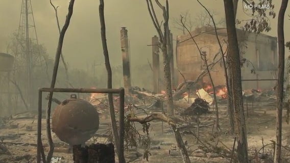 Lightning-sparked wildfires in 3 California counties