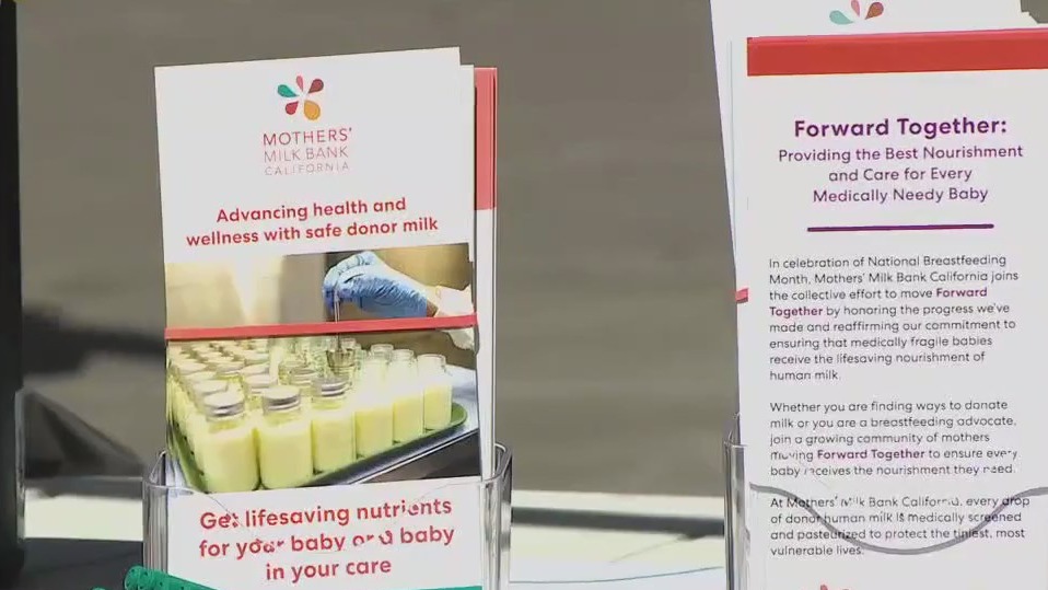 Breast milk donation drive to help mothers at Zuckerberg San Francisco General Hospital