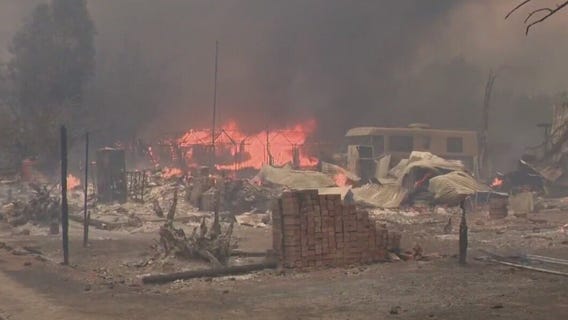 Chinese Camp: 1st look at wildfire that destroyed part of historic California Gold Rush town