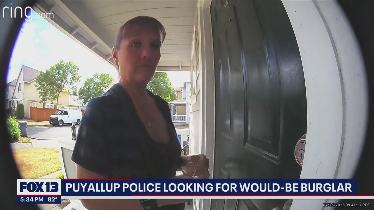 Puyallup police looking for attempted burglary suspect