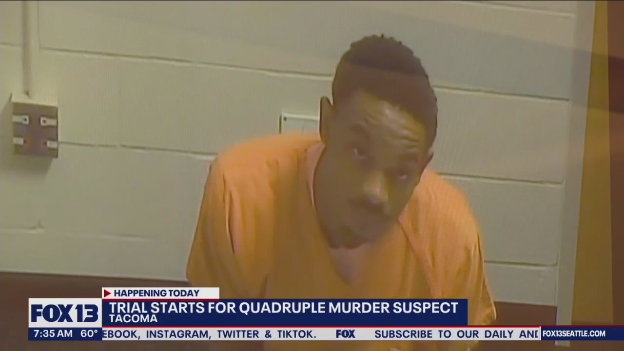 Trial starts for quadruple murder suspect | FOX 13 Seattle
