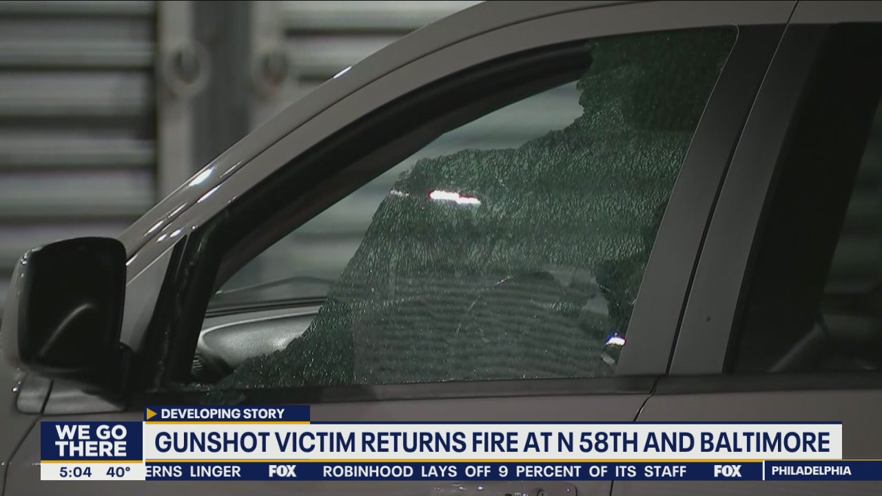Gunshot victims returns fire at West Philadelphia strip mall, police say | FOX 29 Philadelphia