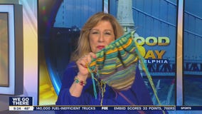 Whatcha Makin: Floating cup arrangement, diaper boat and Eagles blanket