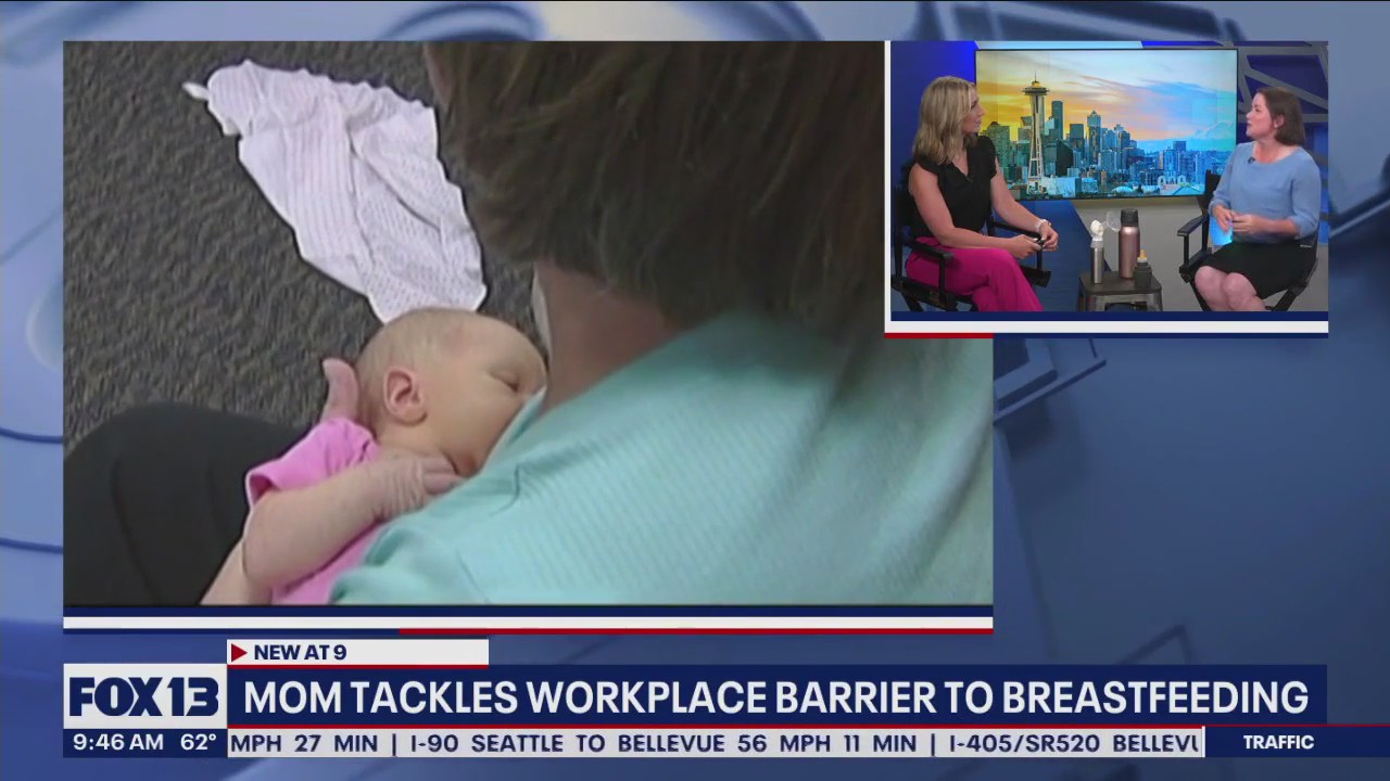Mom tackles workplace barrier to breastfeeding