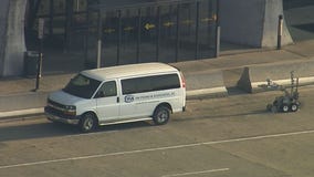 Bomb squad investigate suspicious vehicle at Dulles International Airport