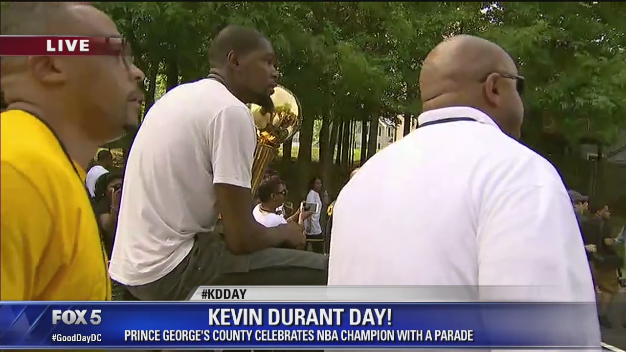 Prince George's County celebrates Kevin Durant Day
