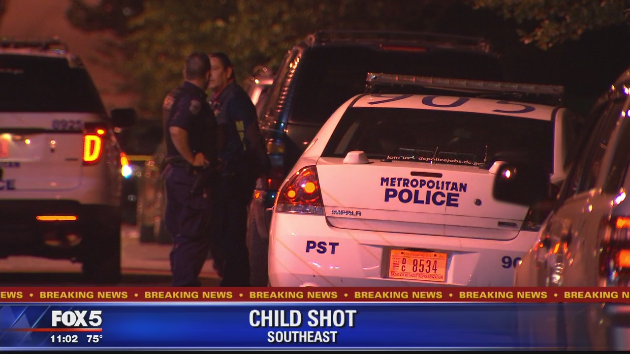 Child Shot in DC