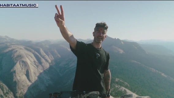 Bay Area DJ plays set atop Yosemite's Half Dome, bringing music to new heights