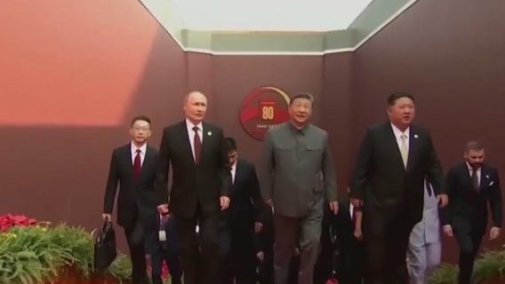 Putin, Kim and Xi unite for rare military parade in show of strength