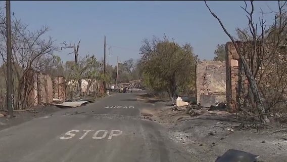 Hstoric Gold Rush Town's Main Street destroyed in lightning strike fire