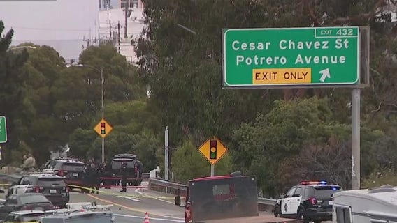 Man said to be carrying 'edged weapon' on Hwy 101 shot by San Francisco police