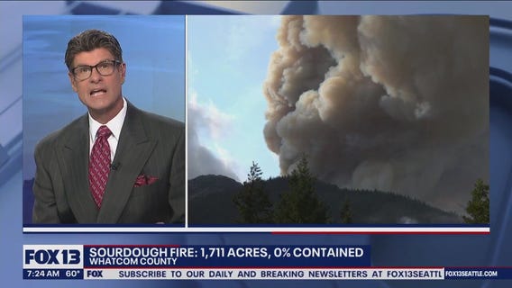 Sourdough Fire: 1,700+ acres, 0% contained