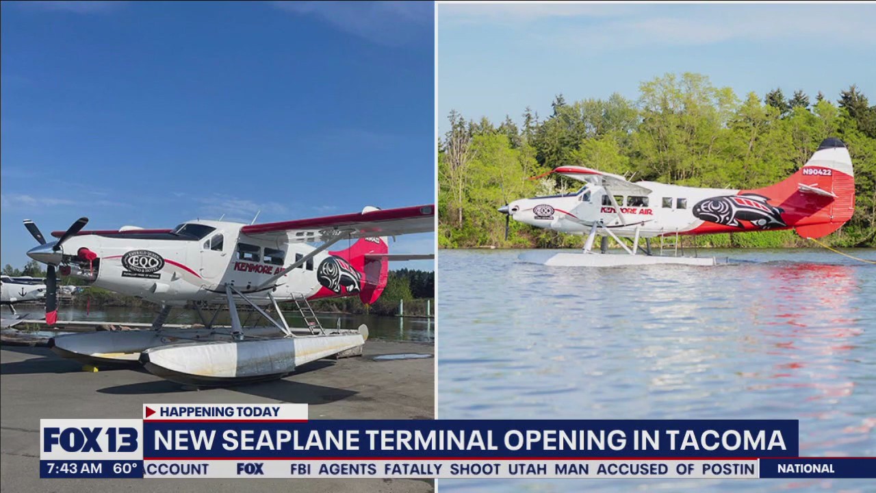 New seaplane terminal opening in Tacoma