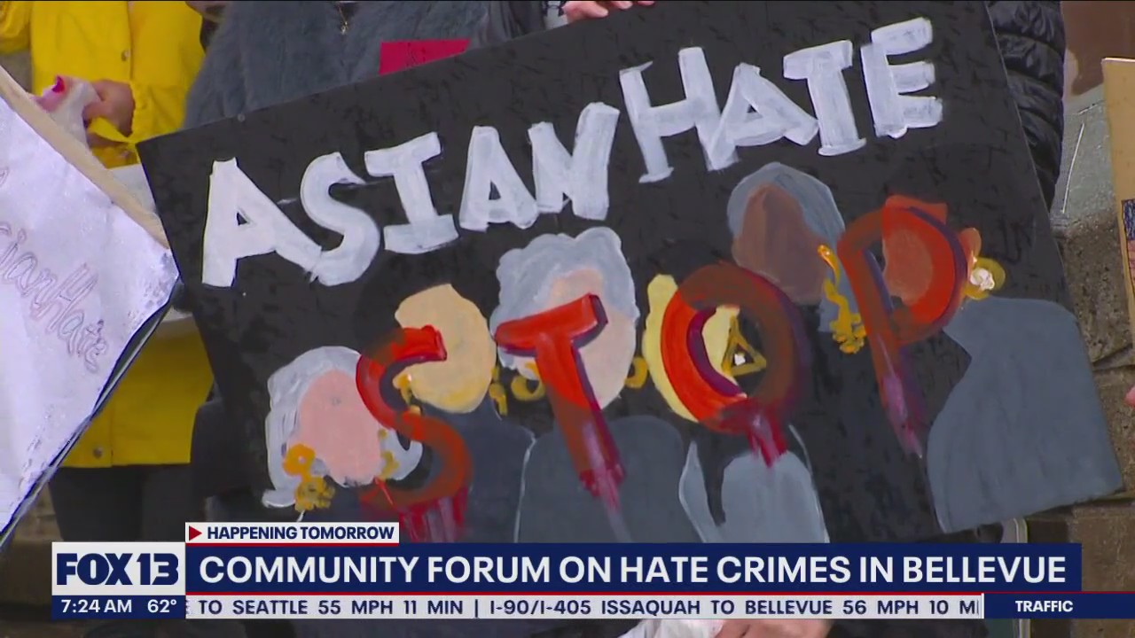 Community forum on hate crimes in Bellevue