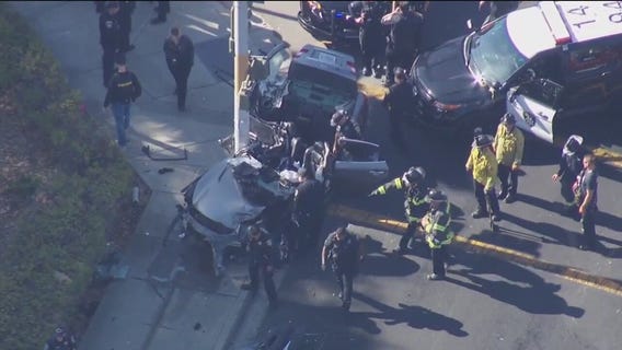 OPD pursuit ends in Hayward crash | Take 2 Nightly