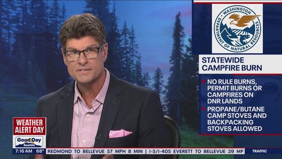 Statewide campfire burn ban in Washington